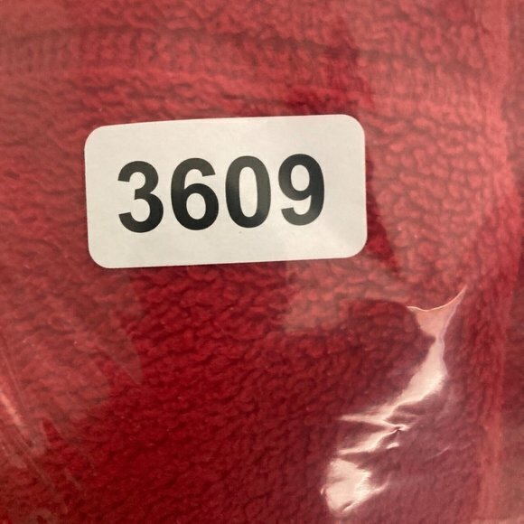 Disney Winnie The Pooh Fleece Sweater Womens XL Red 1/4 Zip Pullover Embroidered - Picture 12 of 12